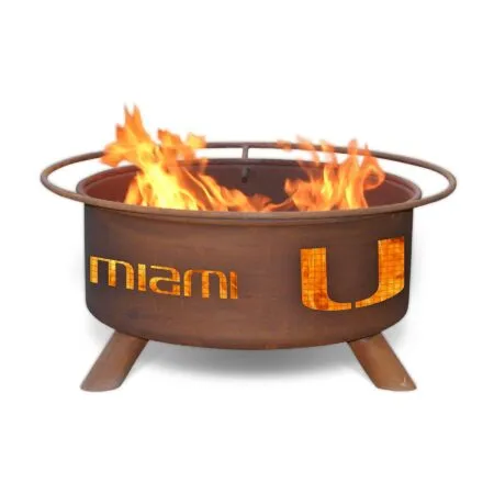 Patina Products F225 University of Miami Fire Pit